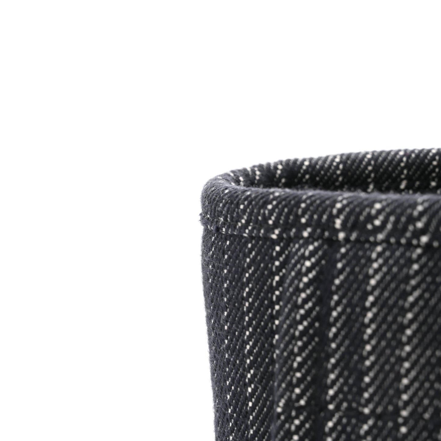 Mixed Fibers Striped Small Deauville Navy Blue White