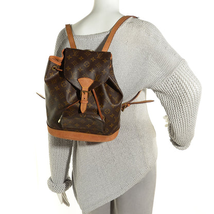 Louis Vuitton Monogram Montsouris MM Backpack 2 of 7