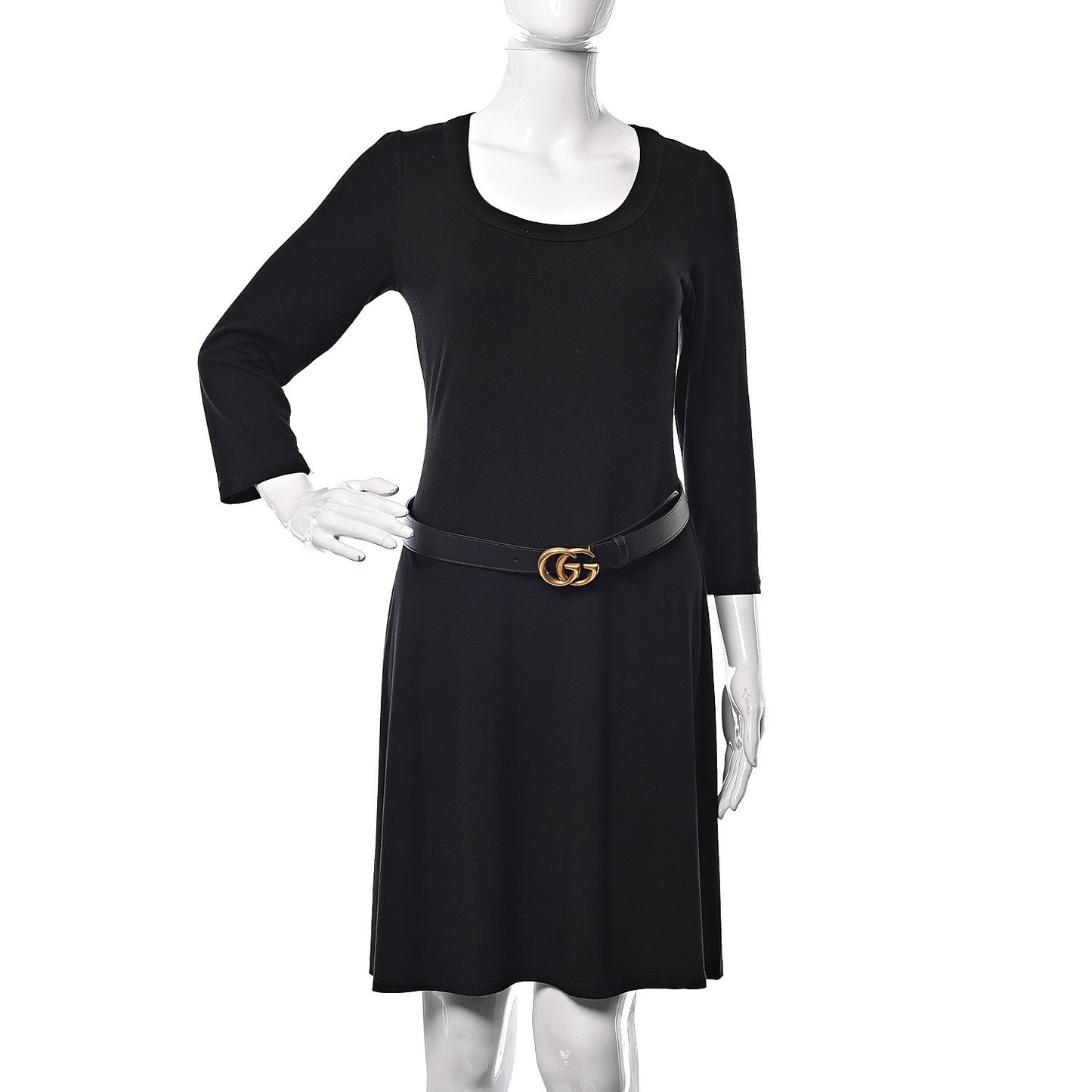 Calfskin Double G 30mm Belt 85 34 Black