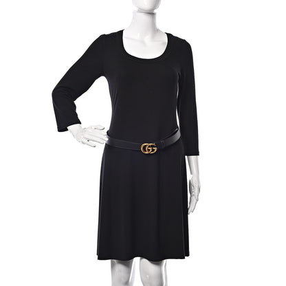 Gucci Calfskin Double G 30mm Belt 85 34 Black 2 of 7