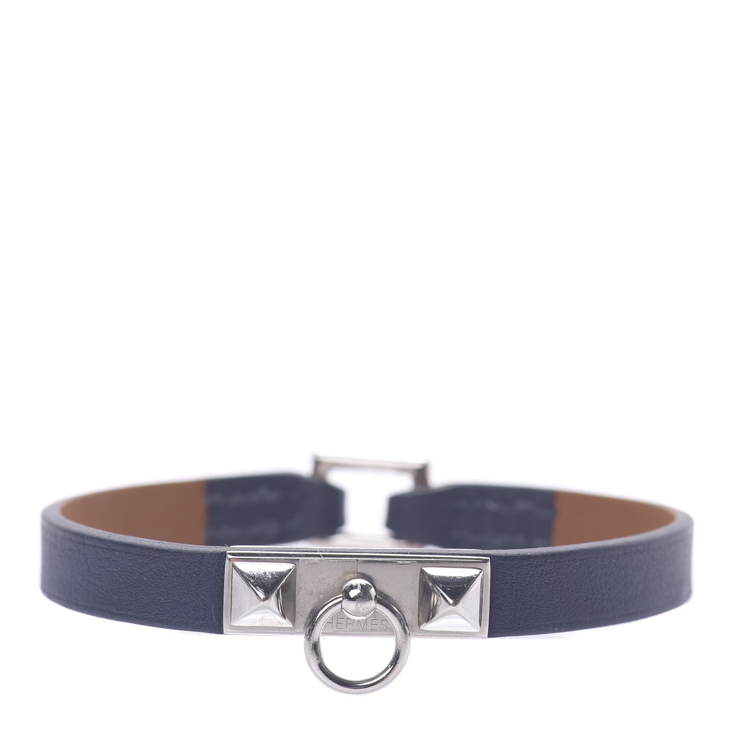 Hermes Swift Micro Rivale Bracelet M Bleu Saphir 1 of 7