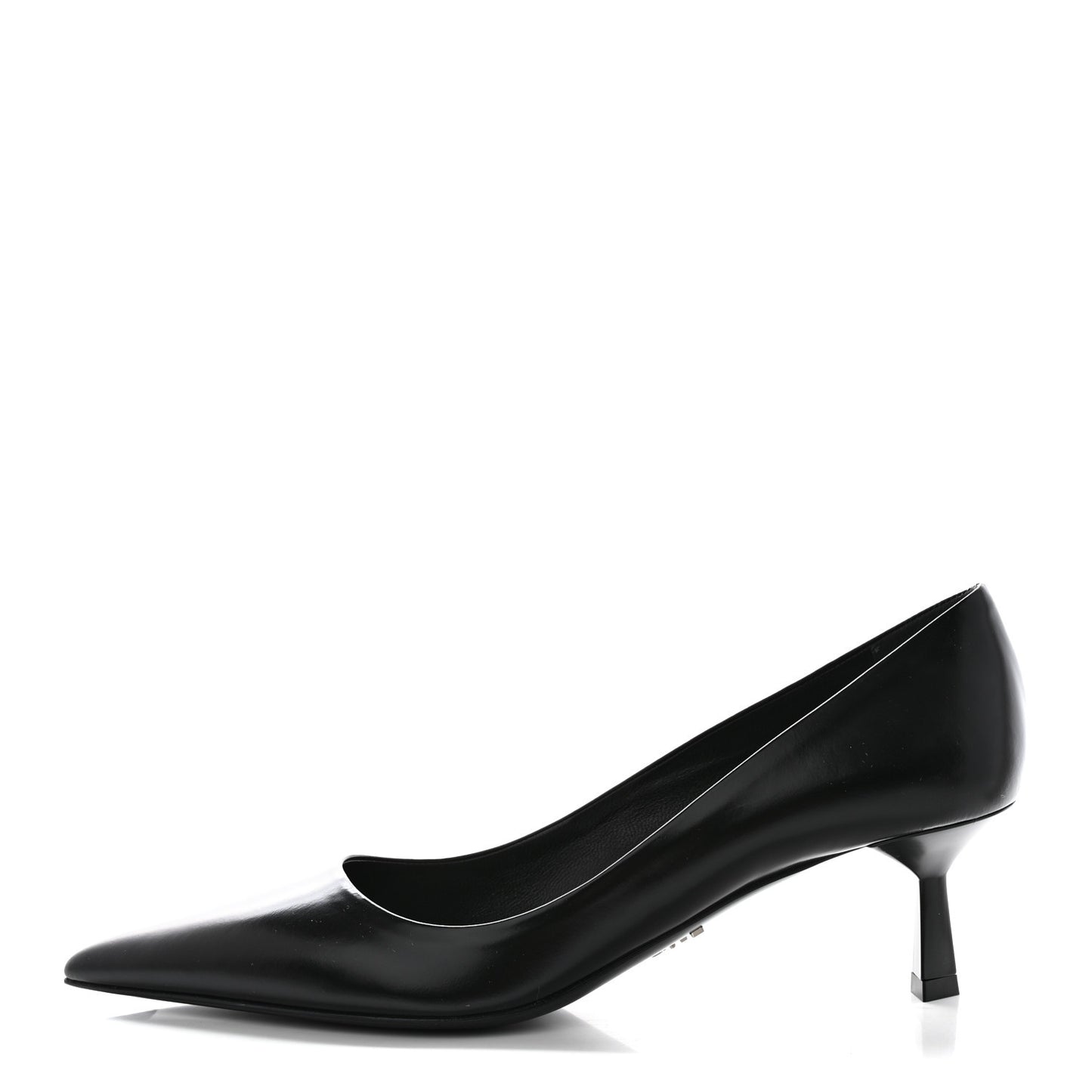 Spazzolato Pointed Toe 55mm Pumps 38 Black