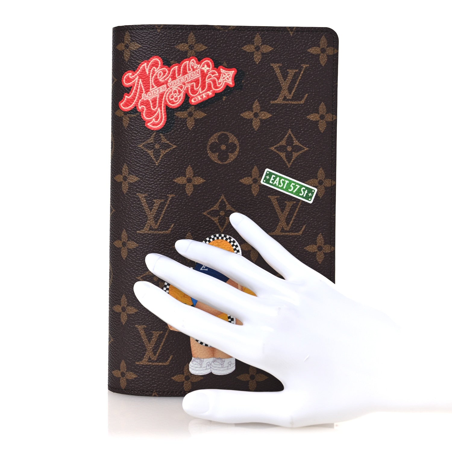 Louis Vuitton Monogram Emily Notebook Cover MM Jaune 1854182