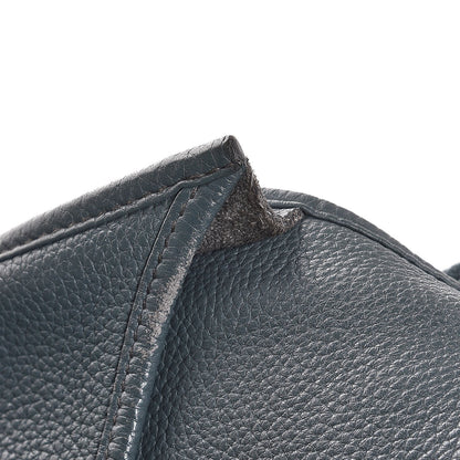 Hermes Taurillon Clemence Evelyne III TGM Bleu Orage 8 of 10