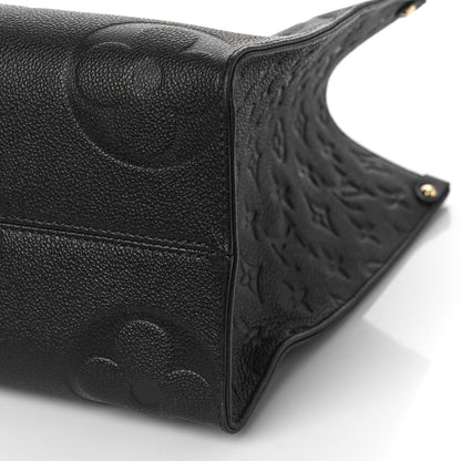 Louis Vuitton Empreinte Monogram Giant Onthego MM Black 7 of 7