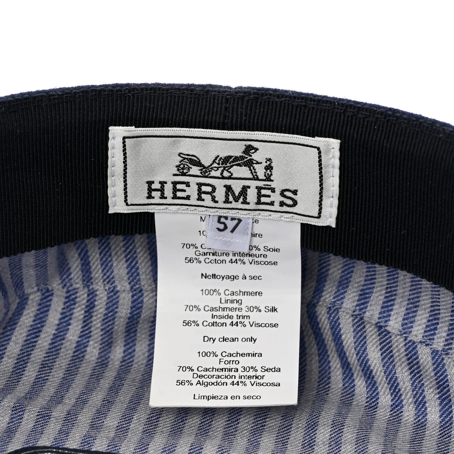 Cashmere Womens Belle-Ile Cap 57 Navy