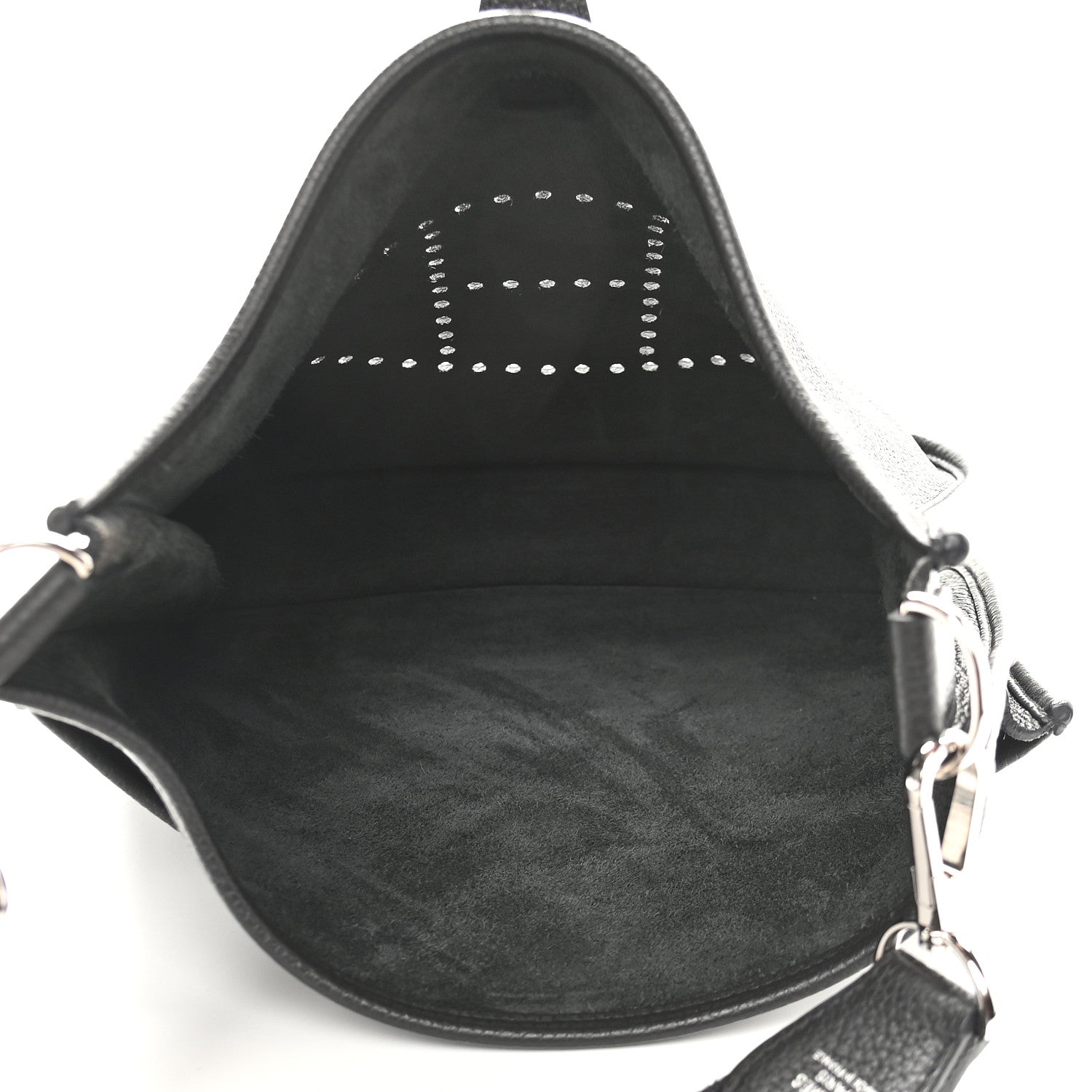 Hermes Taurillon Clemence Evelyne III PM Plomb 6 of 10