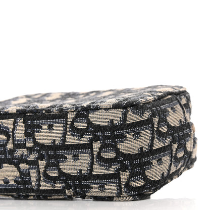 Christian Dior Oblique Belt Pouch Blue 9 of 10