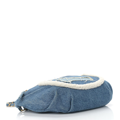 Chanel Denim Sherling Egyptian Waist Bag Blue 5 of 12
