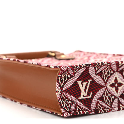 Louis Vuitton Jacquard Since 1854 Petit Sac Plat Bordeaux 9 of 11