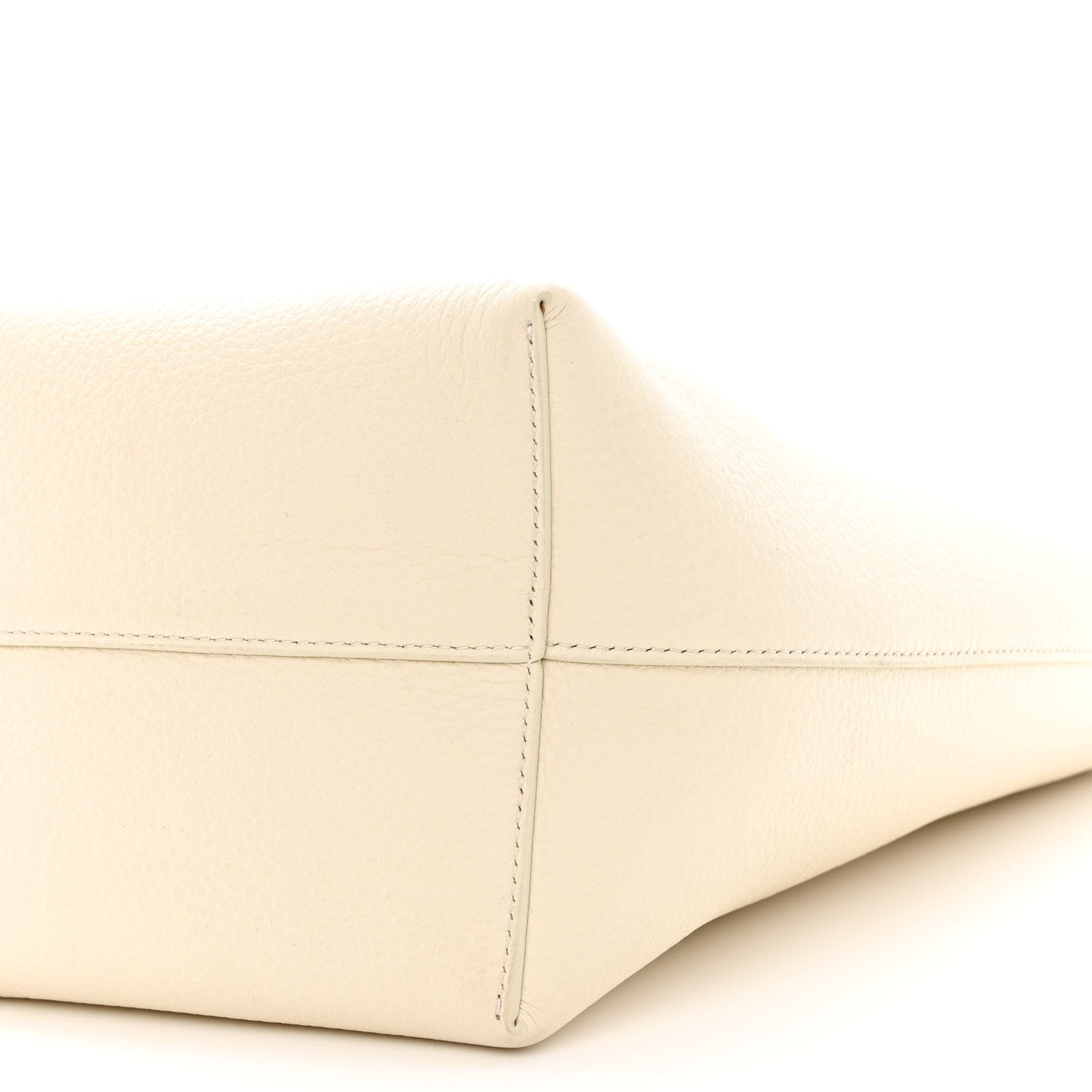 The Row Grained Calfskin Small N/S Park Tote Ivory 9 of 9