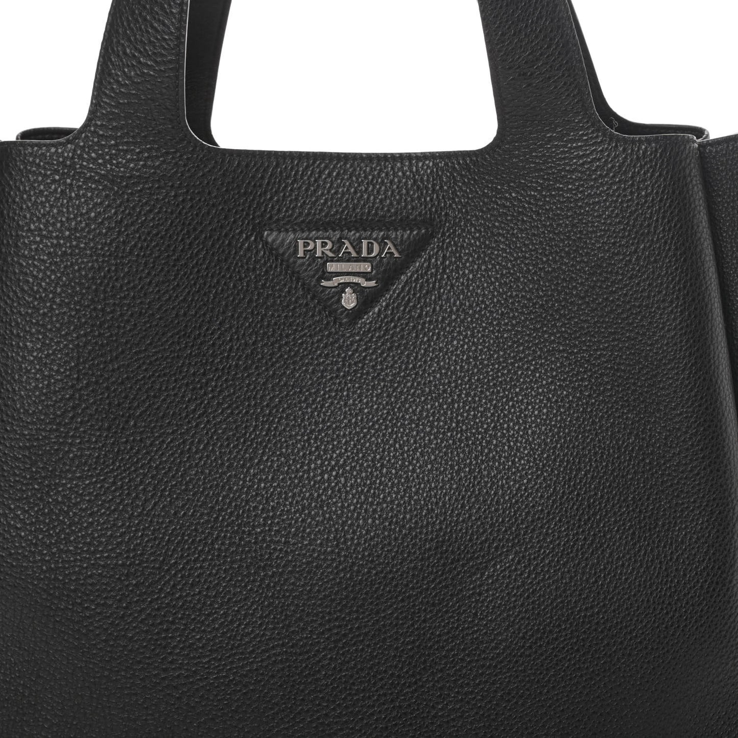 Vitello Daino Soft Large Dynamique Tote Black
