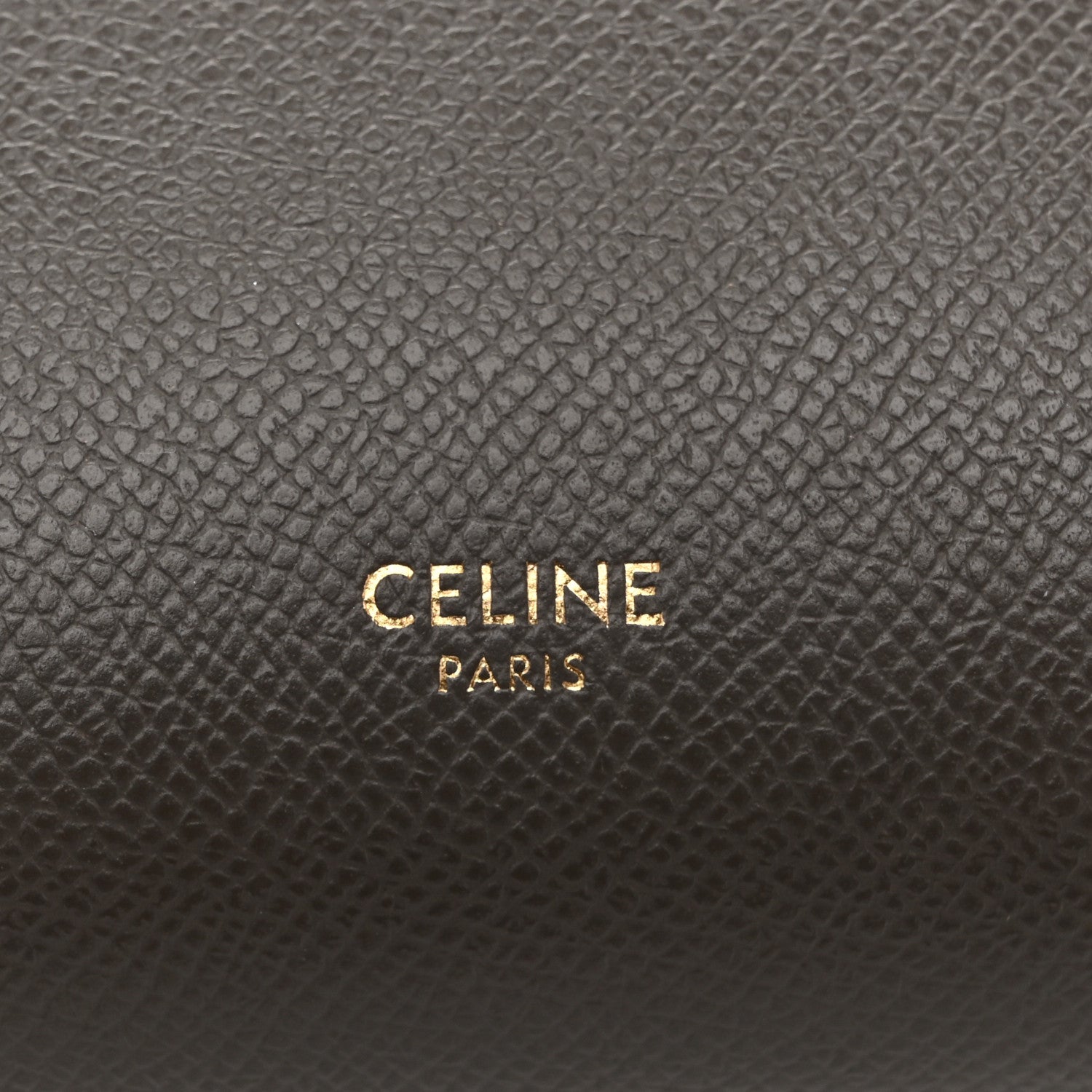 Celine Grained Calfskin Mini Belt Bag Grey 6 of 14