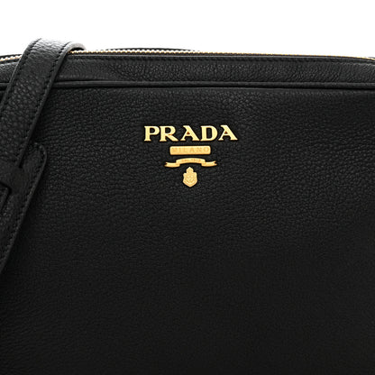 Prada Vitello Phenix Camera Bag Black 5 of 12