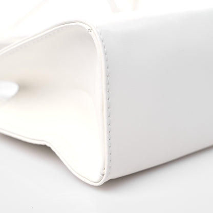 Telfar Vegan Leather Small Shopping Bag White 9 of 10