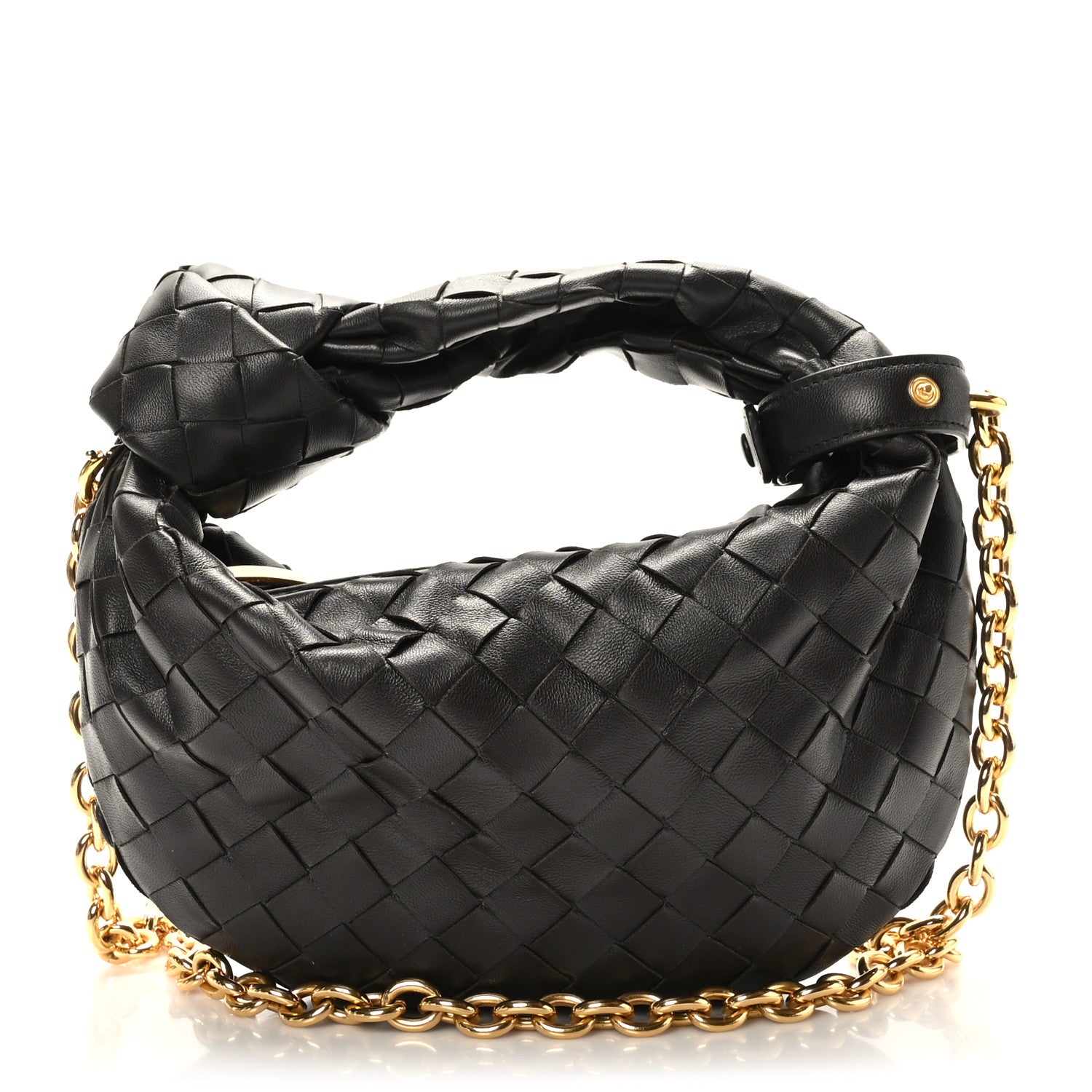 Bottega Veneta Nappa Intrecciato Mini Chain Jodie Fondant 1 of 9