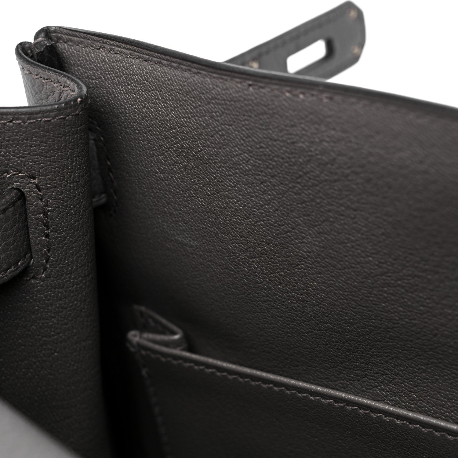 Hermes Togo Kelly Retourne 32 Etain 10 of 13