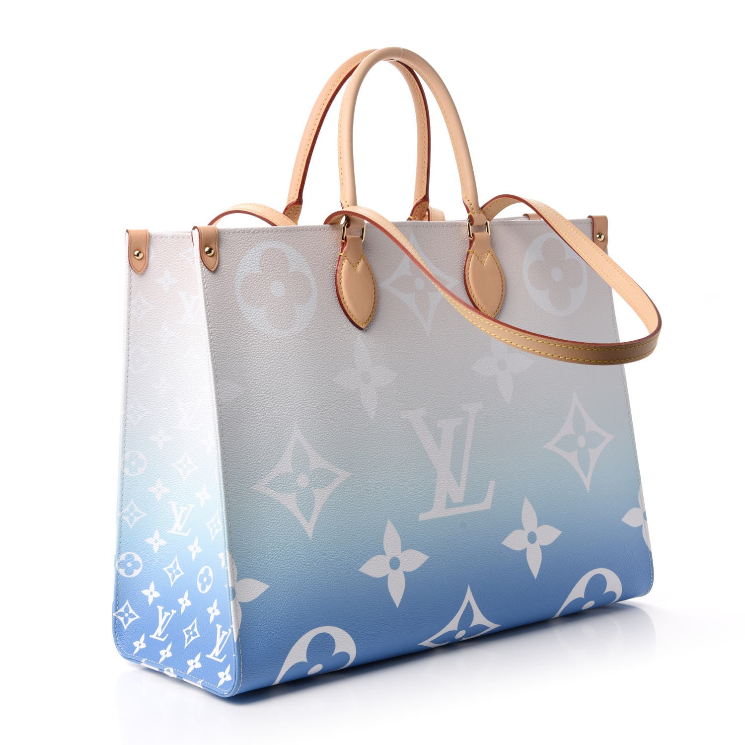 Louis Vuitton Monogram Giant By The Pool Onthego GM Blue 3 of 10