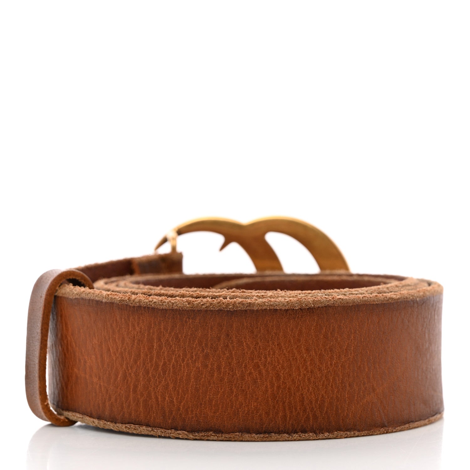 Gucci Faded Calfskin Double G 40mm Belt 105 42 Cuir 2 of 15