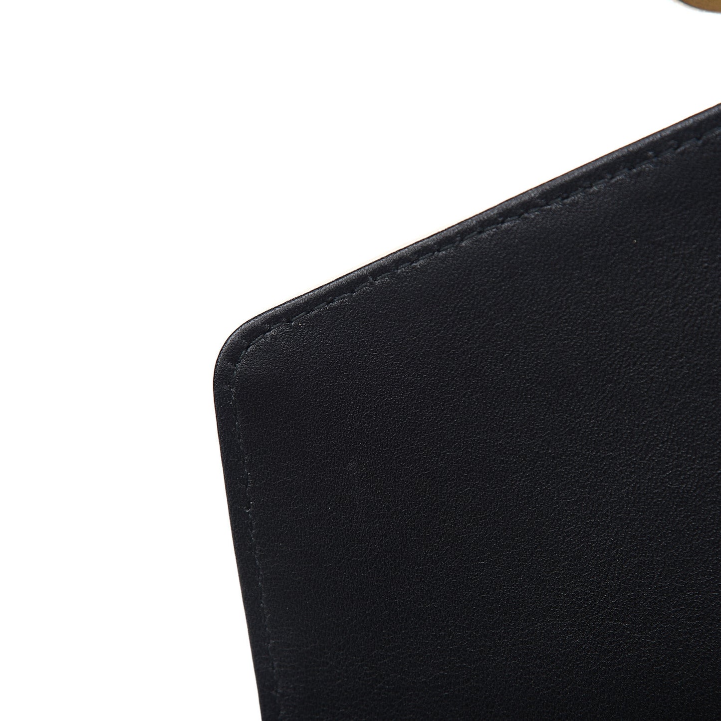 Calfskin Bamboo Trapuntata Queen Margaret Backpack Mystic White Black