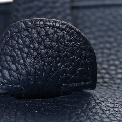 Hermes Taurillon Clemence Evelyne III GM Bleu Nuit 6 of 9
