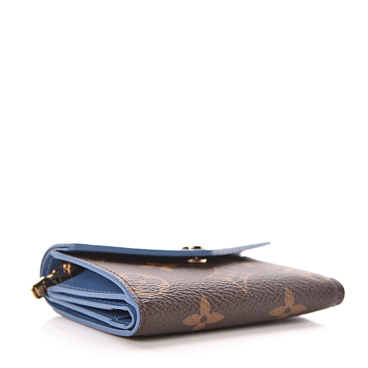 Louis Vuitton Monogram Zoe Wallet Blue Jean 4 of 7