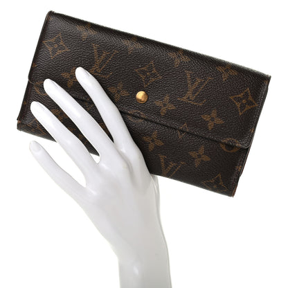 Louis Vuitton Monogram Porte Tresor International Wallet 2 of 9