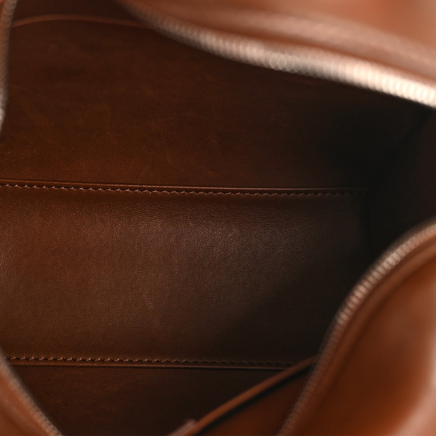 Calfskin Ray Bag Brown Wood