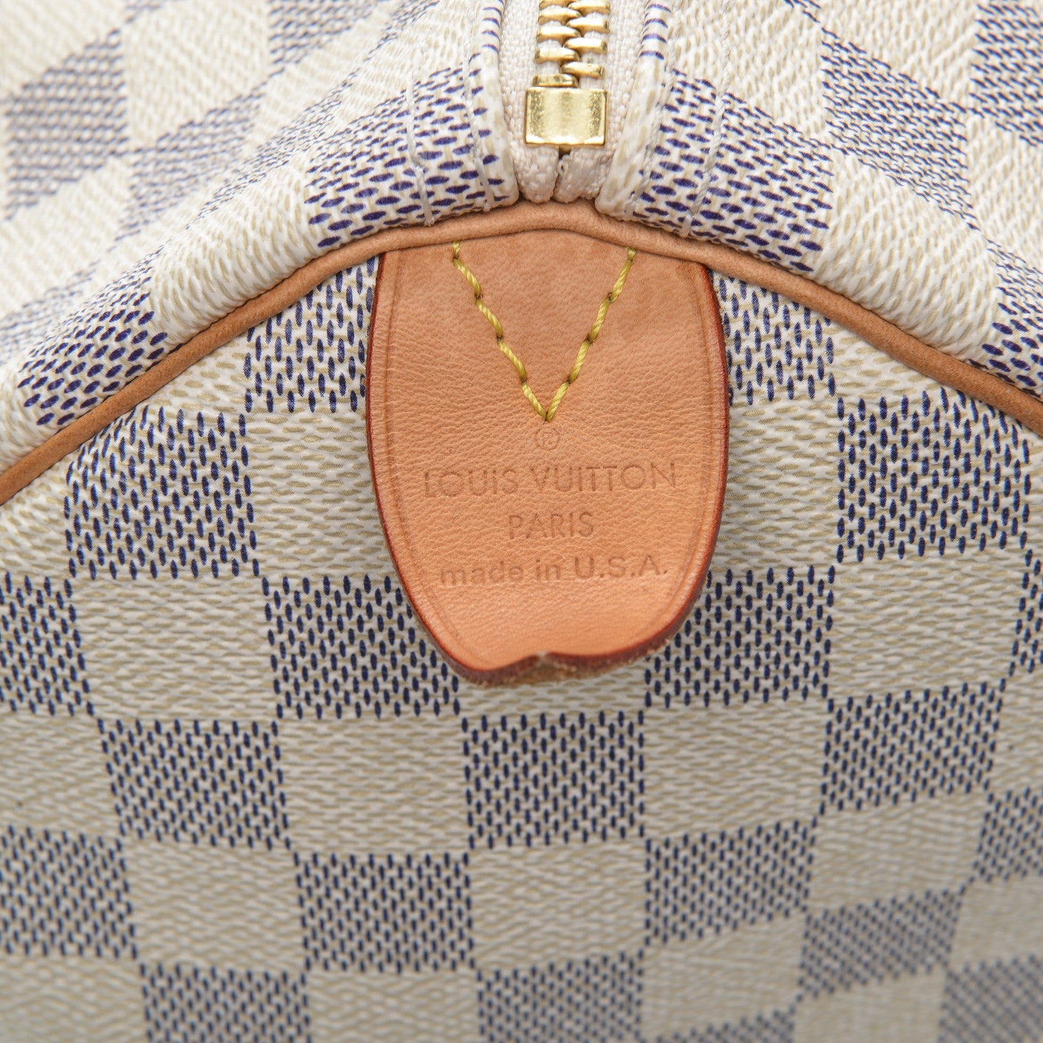 Louis Vuitton Damier Azur Speedy 30 6 of 6