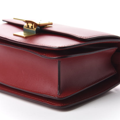 Celine Box Calfskin Small Classic Box Flap Bag Red 7 of 10