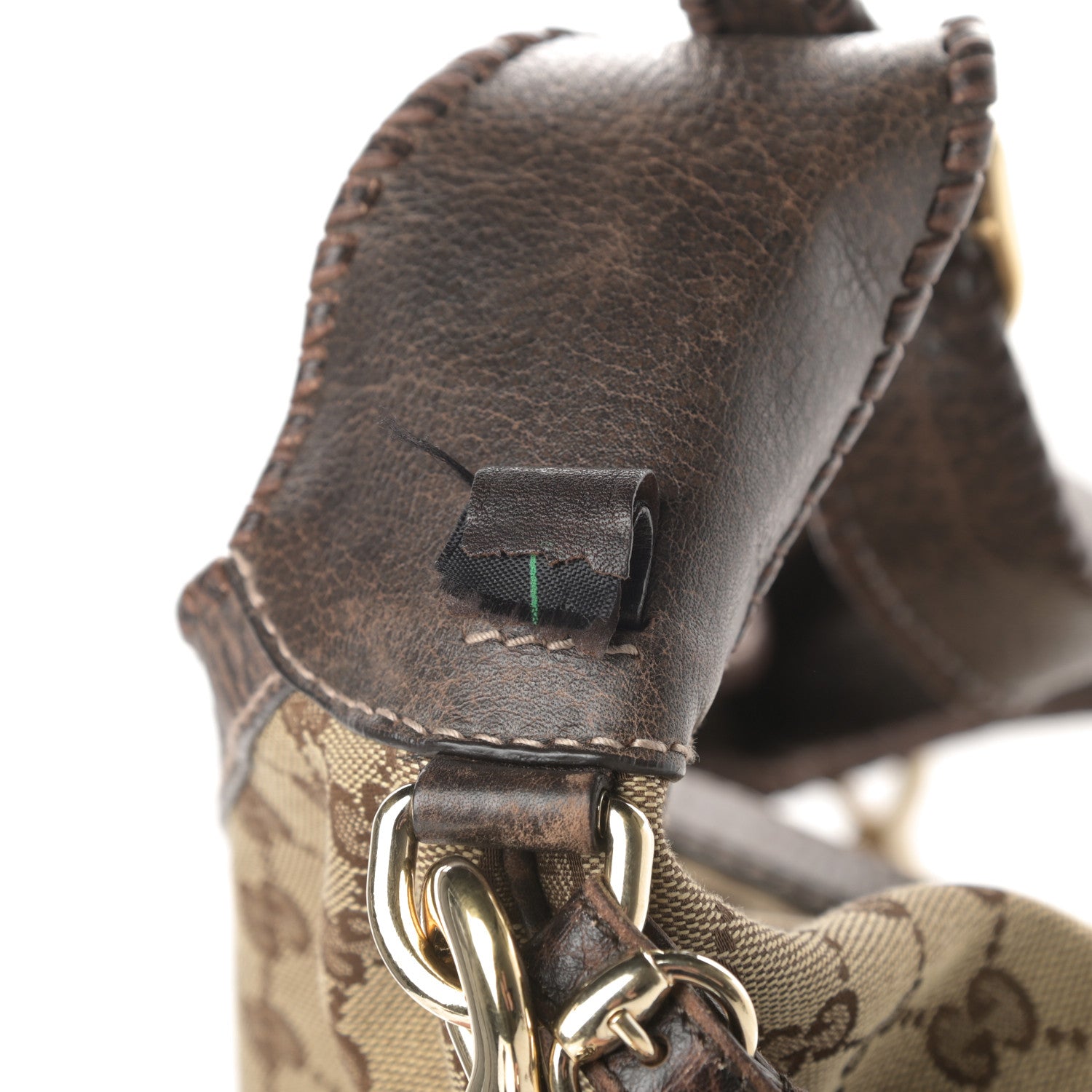 Gucci Monogram Large New Jackie Shoulder Bag Dark Brown 14 of 14