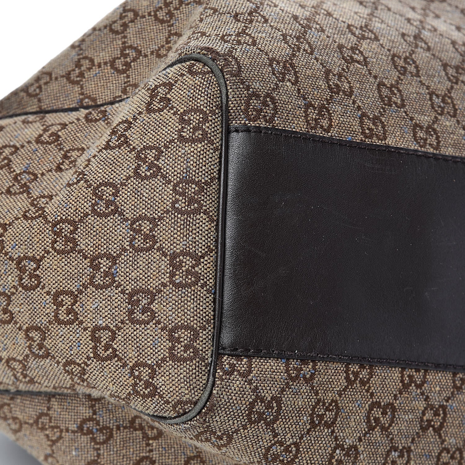 Gucci Monogram Large Sukey Tote Dark Brown 19 of 23