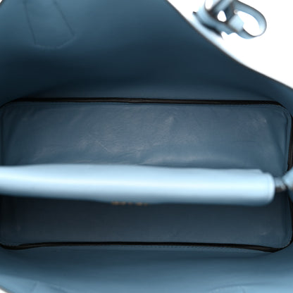 Prada Saffiano Cuir Medium Double Bag Astrale Blue 5 of 11