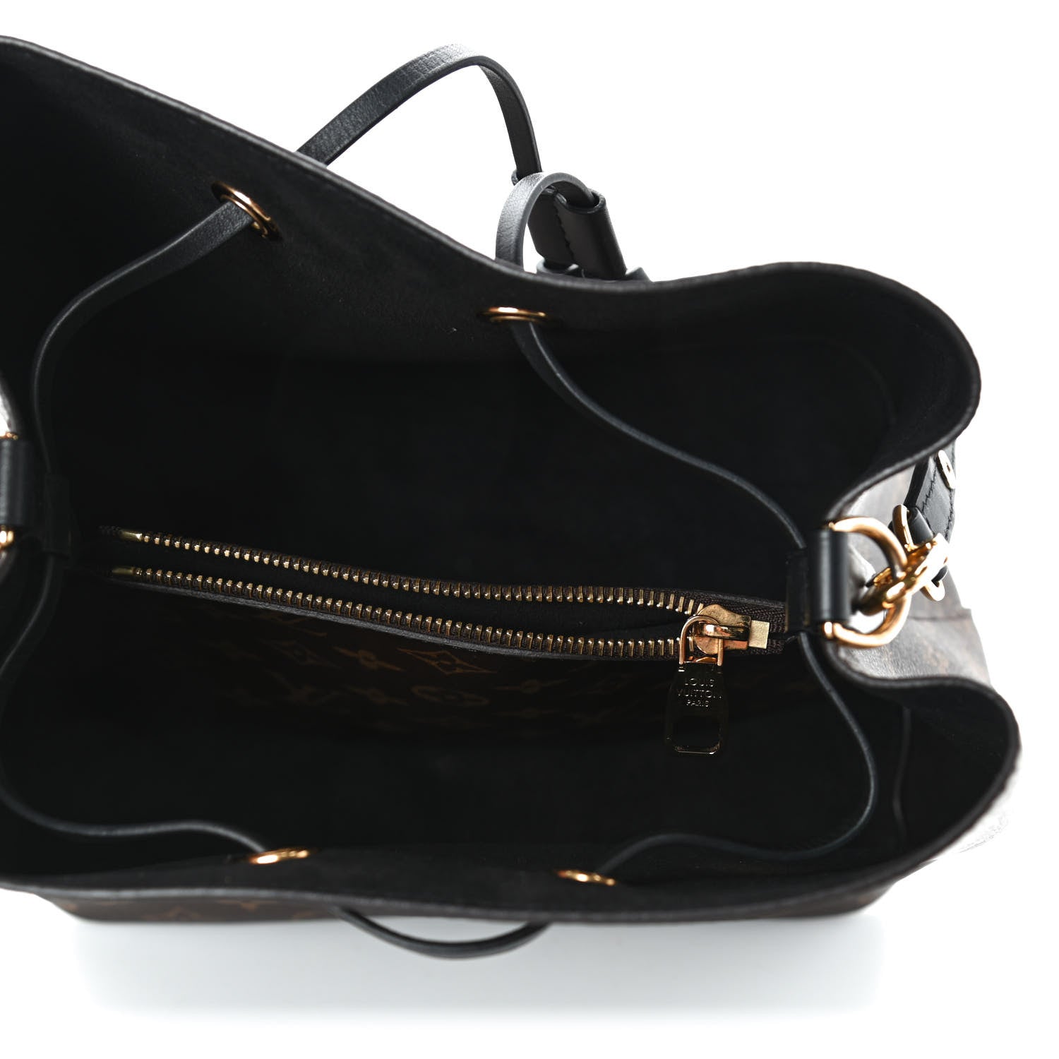 Louis Vuitton Monogram Neonoe MM Black 4 of 4