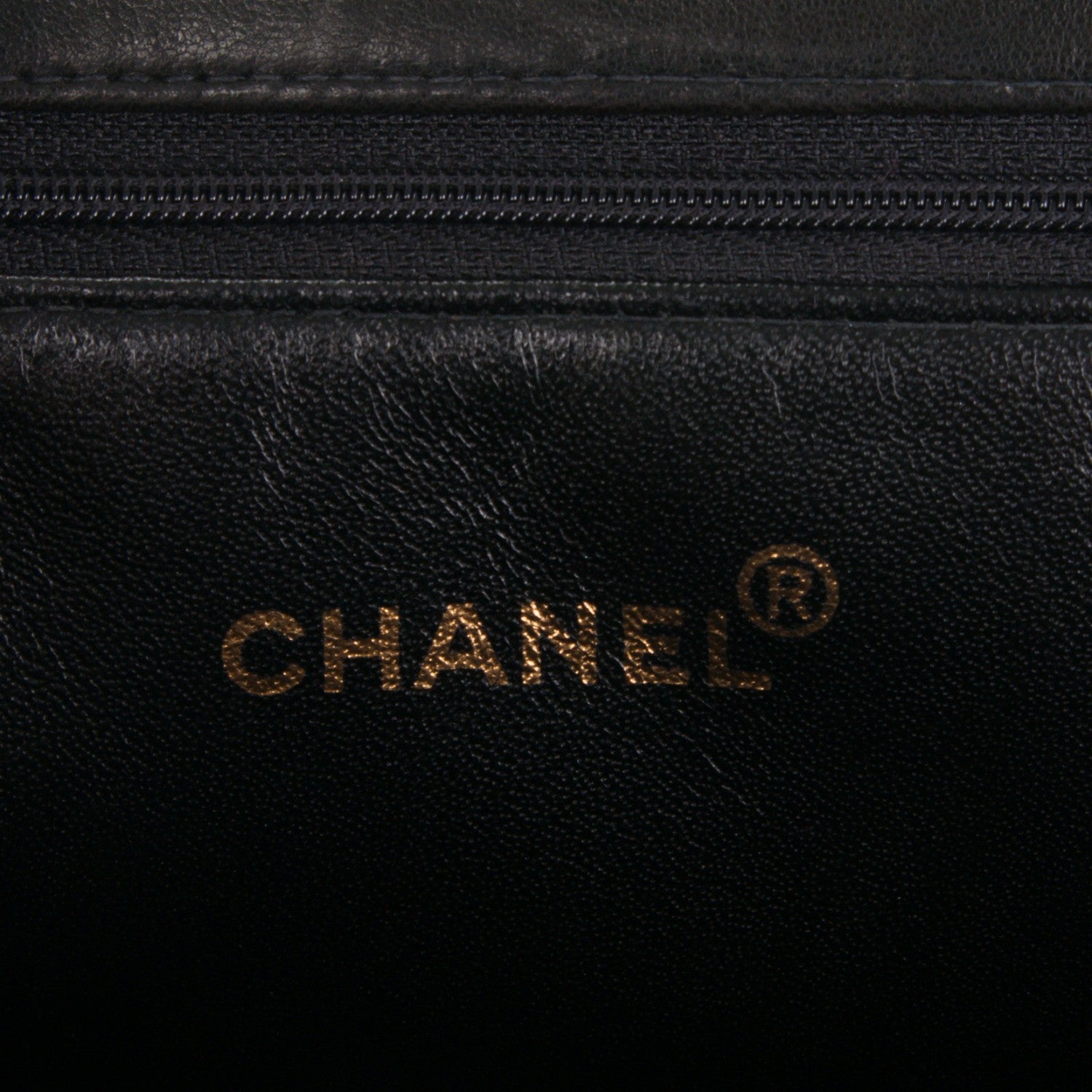 Chanel Patent Grand Shopping Tote GST Black 6 of 8