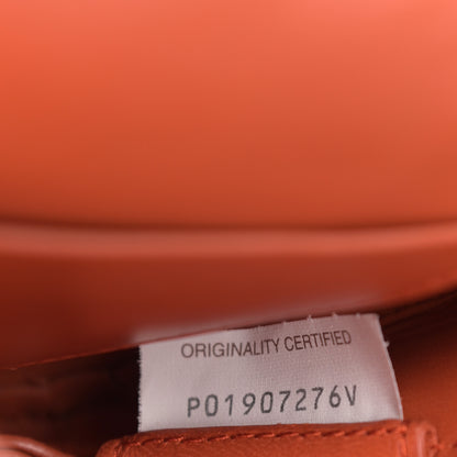 Bottega Veneta Calfskin Mount Envelope Bag Maple 7 of 10