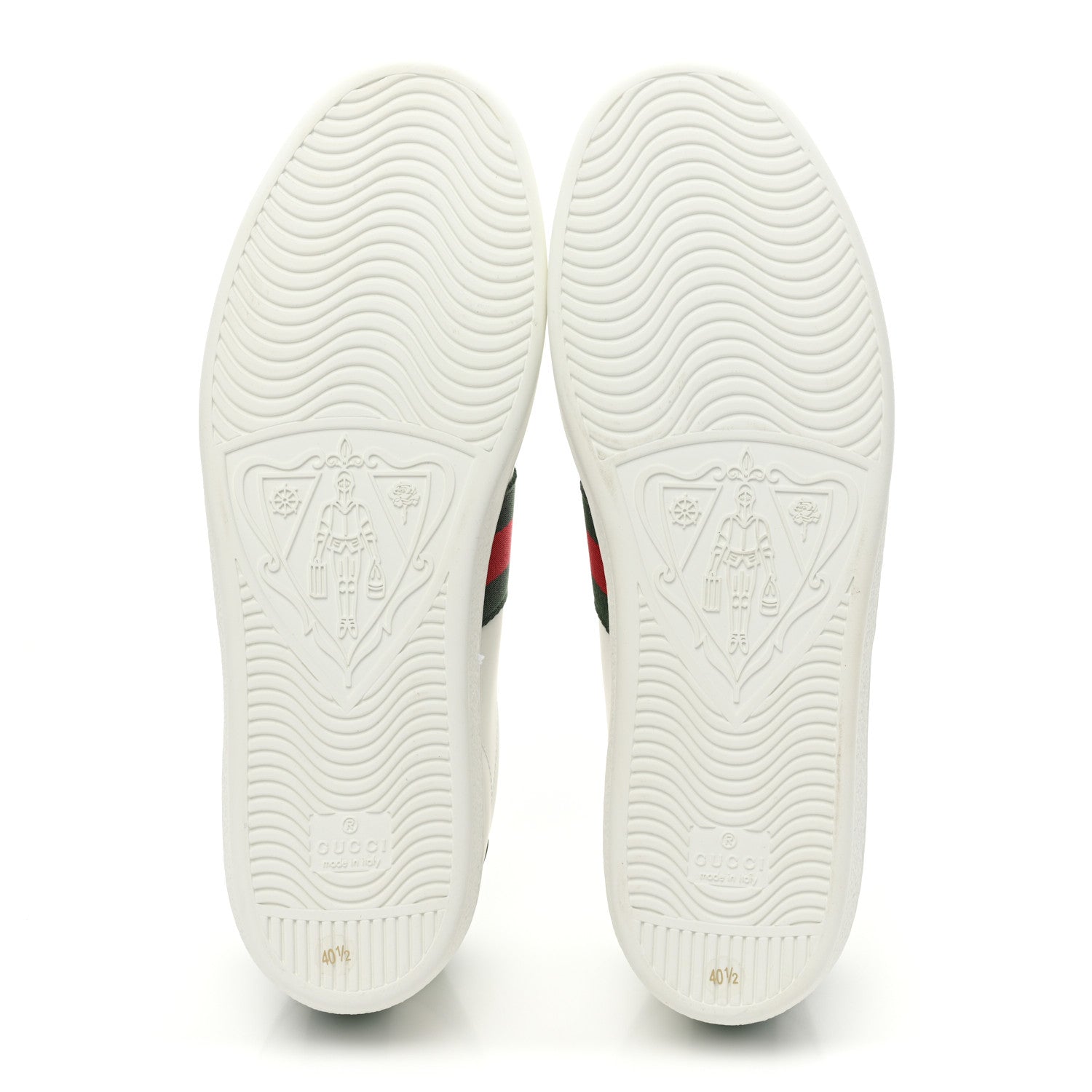 Gucci X DISNEY Calfskin Miro Soft Web Donald Duck Womens Ace Sneakers 40.5 White New Shamarock 6 of 10