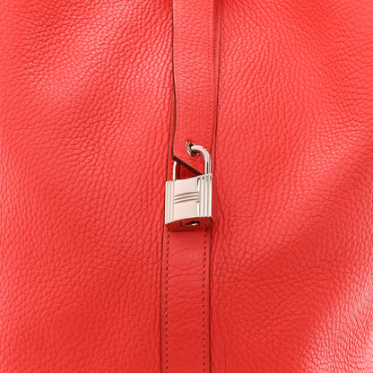 Hermes Taurillon Clemence Picotin Lock TGM Rose Jaipur 8 of 10