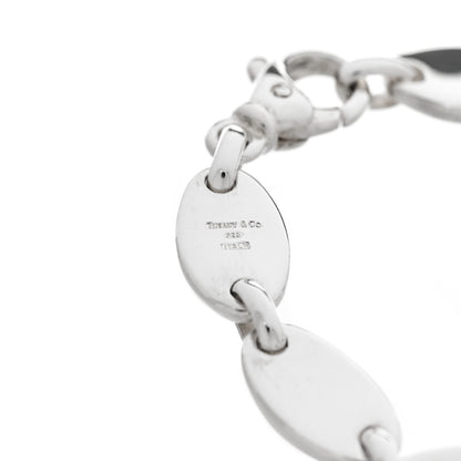 Tiffany Sterling Silver Pebble Link Bracelet 3 of 4