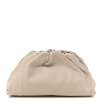 Bottega Veneta Smooth Butter Calf The Pouch Oversized Clutch Plaster 1 of 11