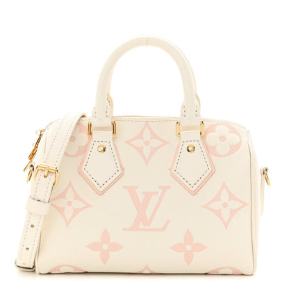 Louis Vuitton Empreinte Monogram Giant Speedy Bandouliere 20 Latte Chamallow 1 of 13