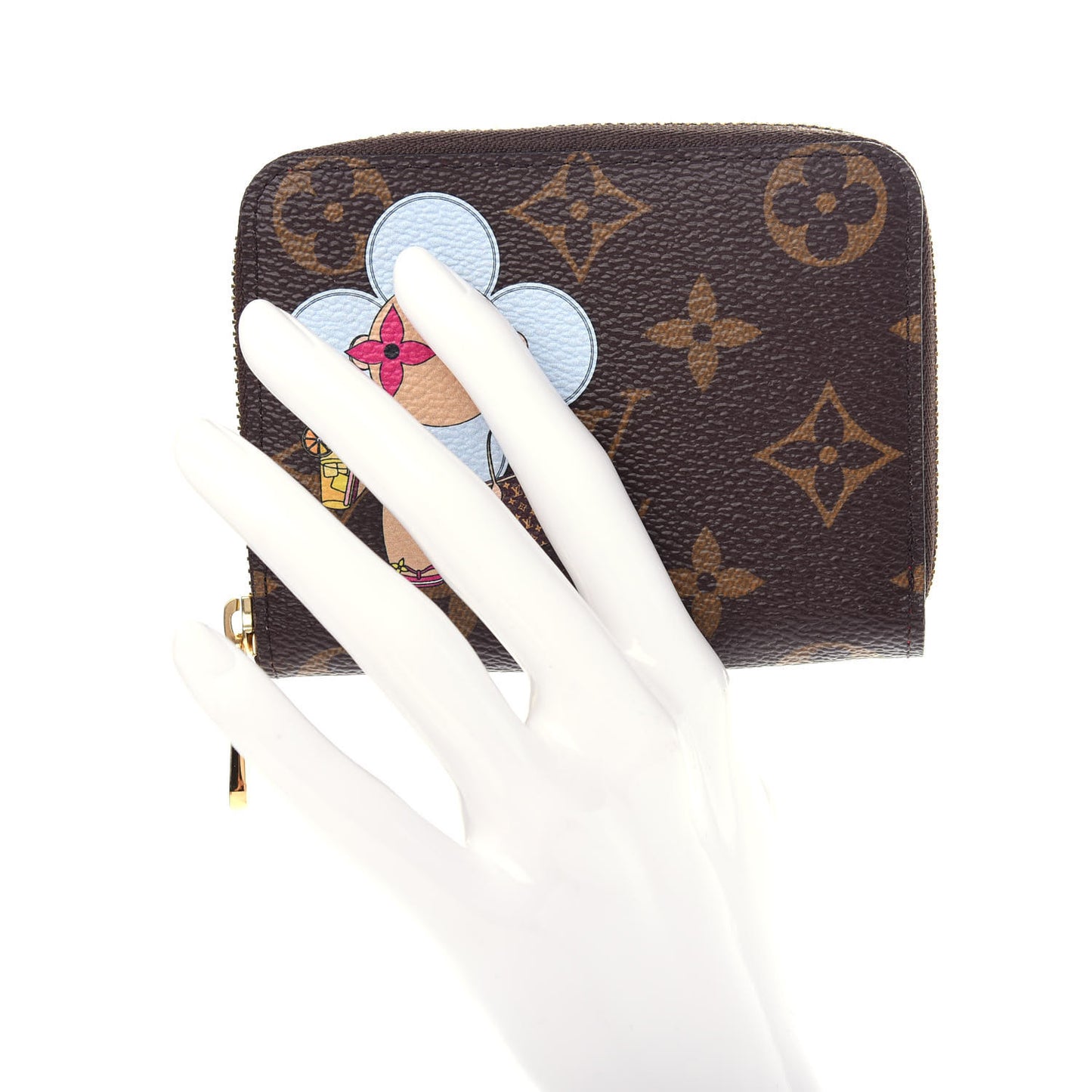 Monogram 2019 Christmas Animation Tokyo Zippy Coin Purse