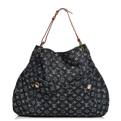 Louis Vuitton Denim Daily GM Gris Blue 1 of 8