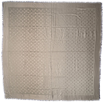 Louis Vuitton Silk Wool Monogram Shawl Verone 3 of 5