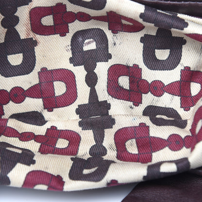 Gucci Guccissima Medium Hysteria Top Handle Bag Chocolate 12 of 13