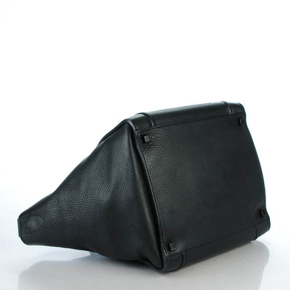 Celine Supple Calfskin Medium Phantom Luggage Black 4 of 8