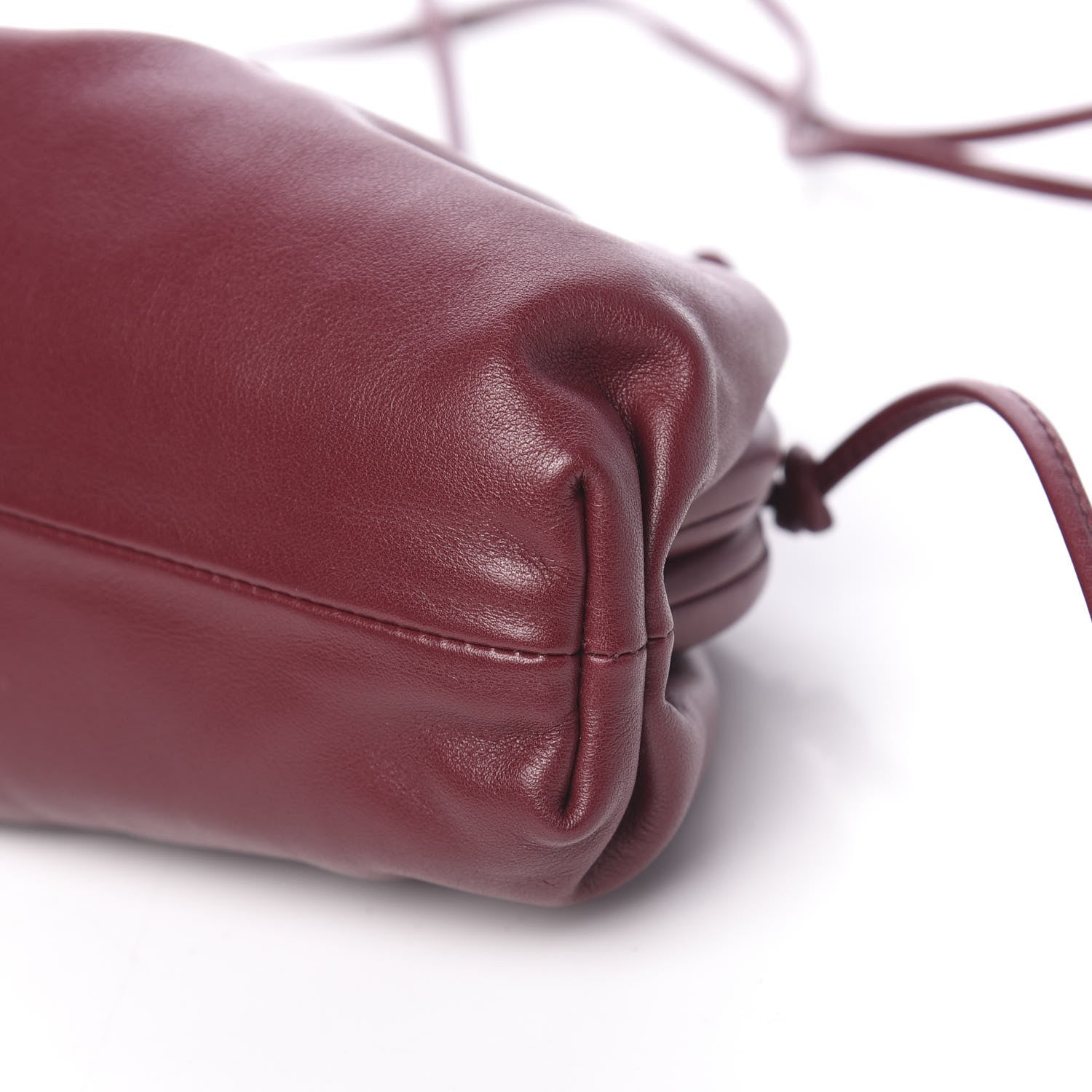 Bottega Veneta Butter Calfskin The Mini Pouch Bordeaux 8 of 9