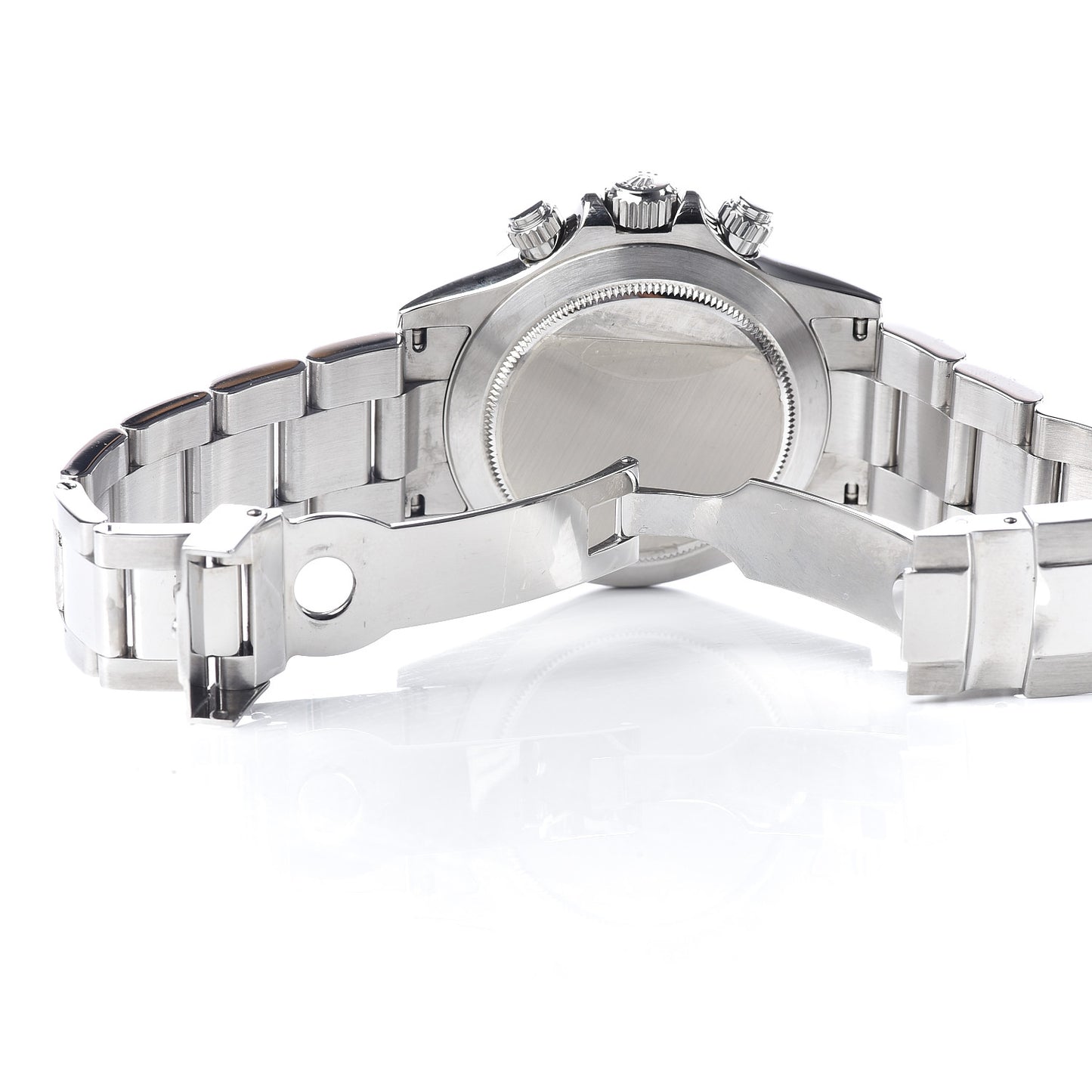 Stainless Steel 40mm Oyster Perpetual Daytona Cosmograph Watch Black 116520