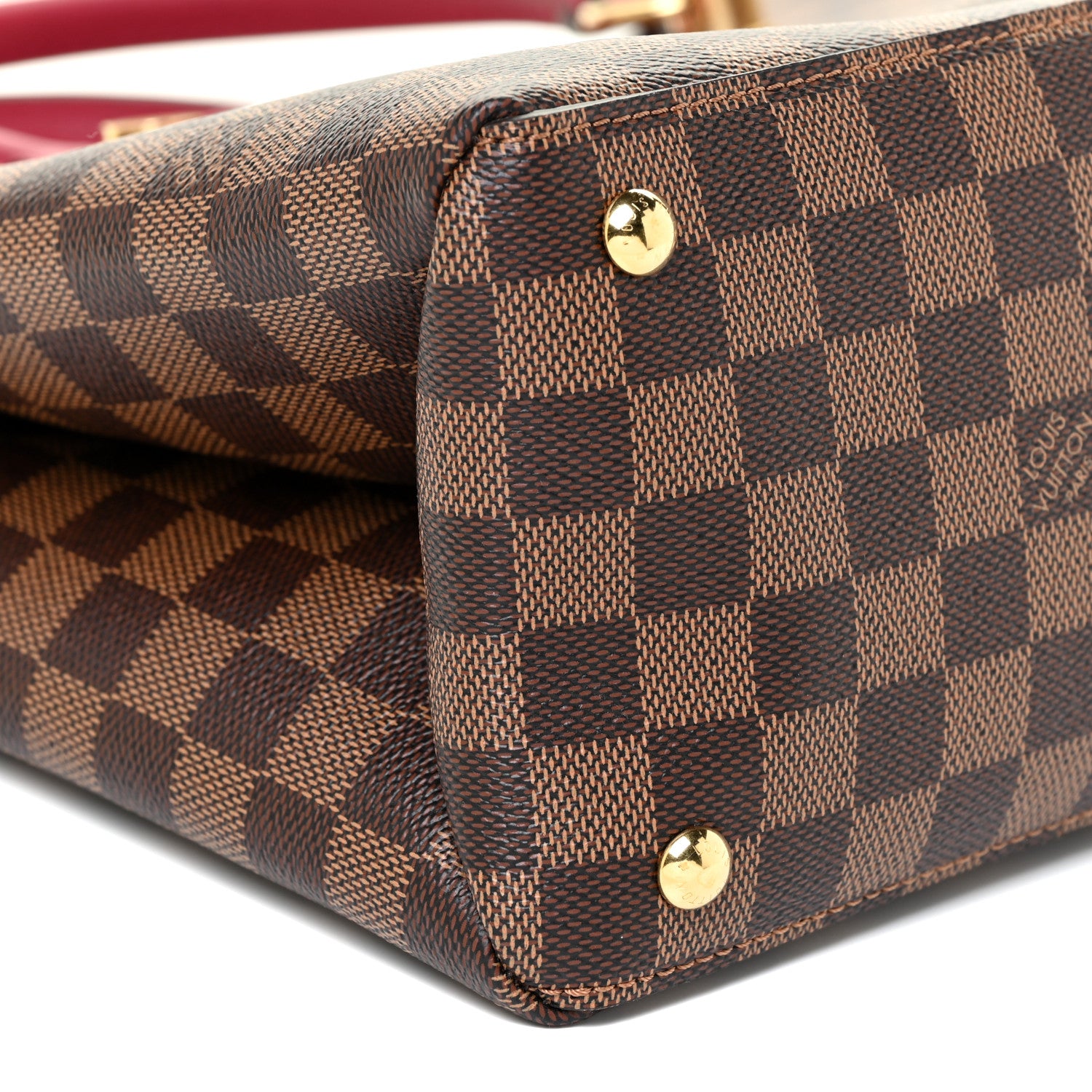 Louis Vuitton Damier Ebene LV Riverside Lie De Vin 9 of 11