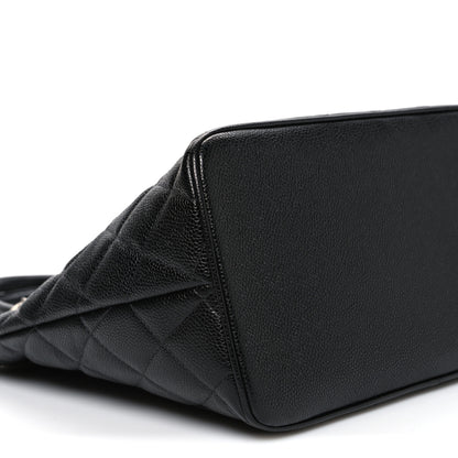 Chanel Caviar Quilted Medallion Tote Black 9 of 10